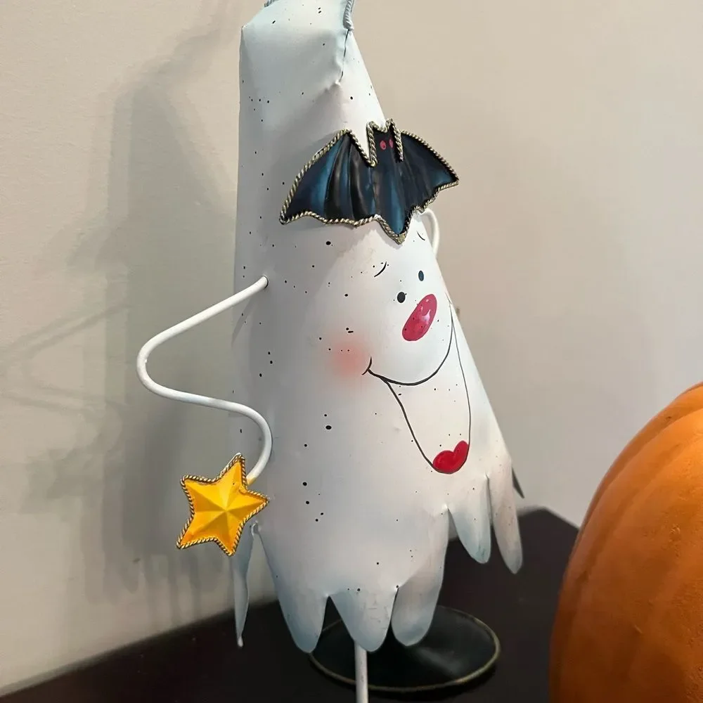 Spring ghost and BEWARE jack o lantern bundle Halloween